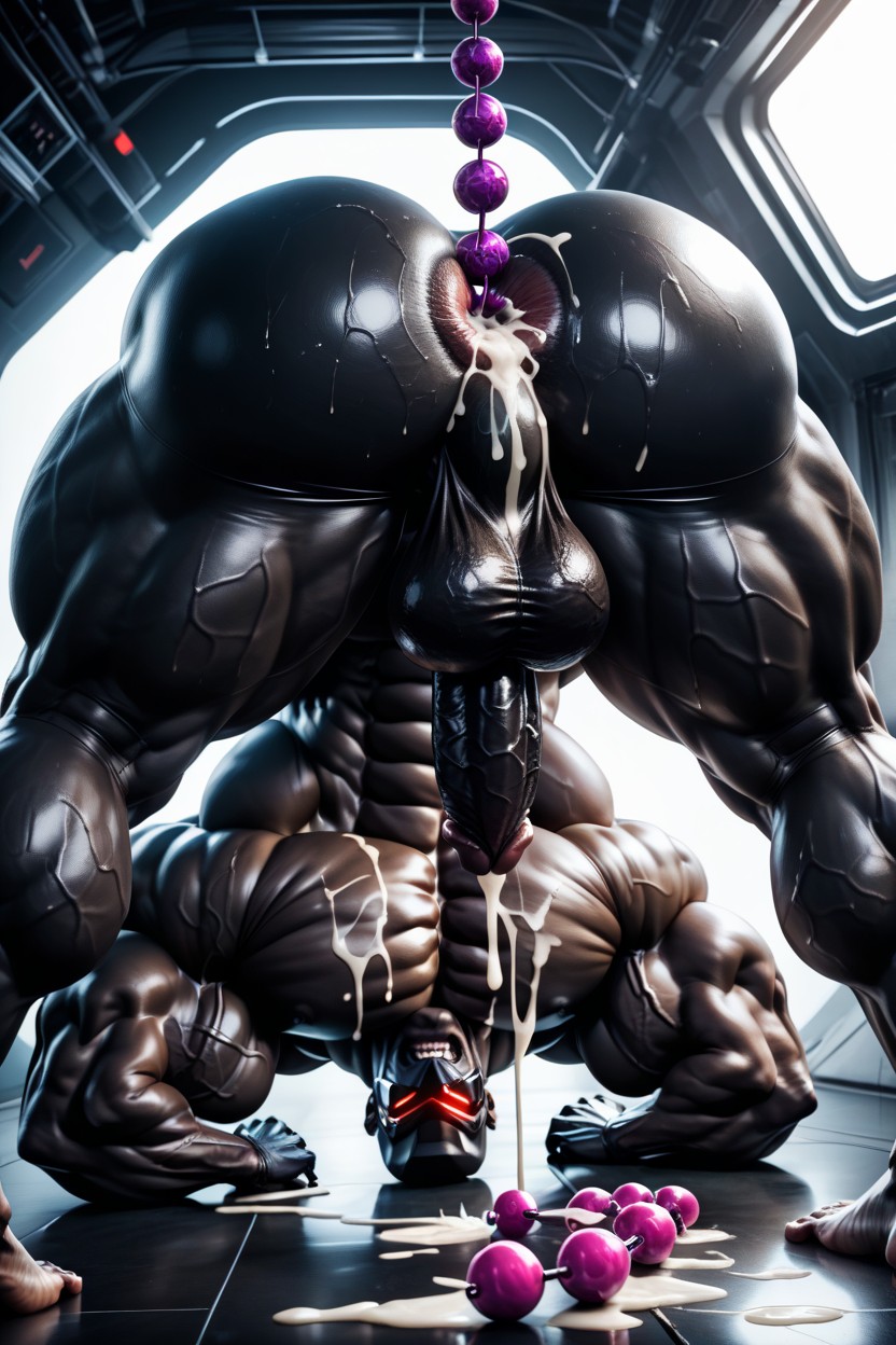 Xxl Oversized Huge Testicles, Cum On Legs, Black Skin ゲイAIポルノ