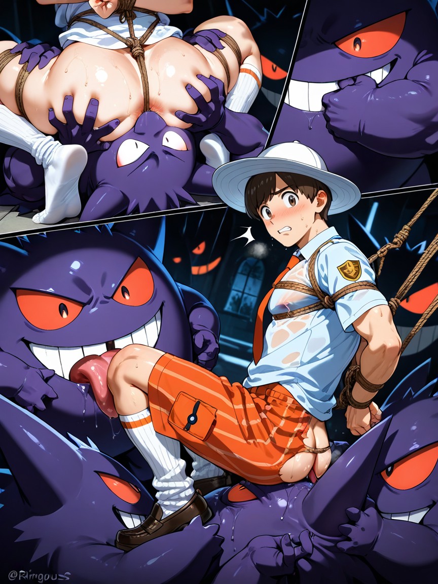Groping, V-line, Florian Face Sitting On Gengar Porno IA Gay
