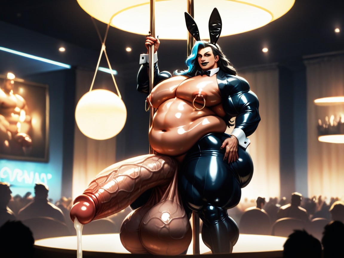 Costume De Lapin, Bbm, Eyeshadow Porno IA Gay