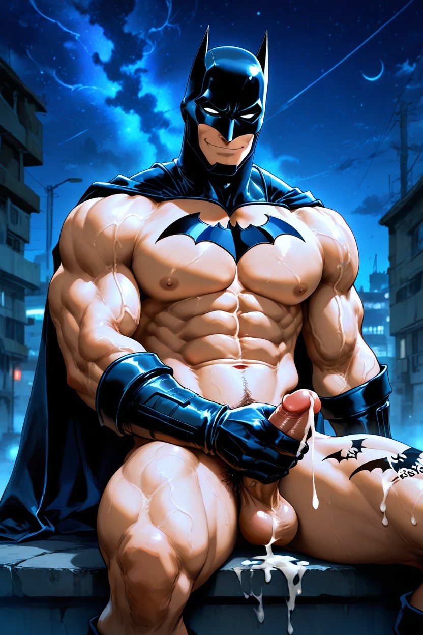 Bara, Testicles, Male_focus Porno IA Gay