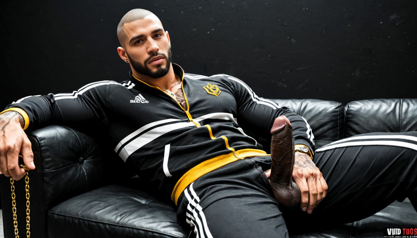 Leather Couch, Vip Escort, Dinero Y Fresa Y Coco Y Poder 게이 AI 야짤
