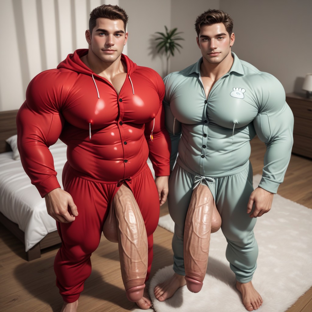Tall, Big Giant Dicks, Big Muscles AI同性戀黃片