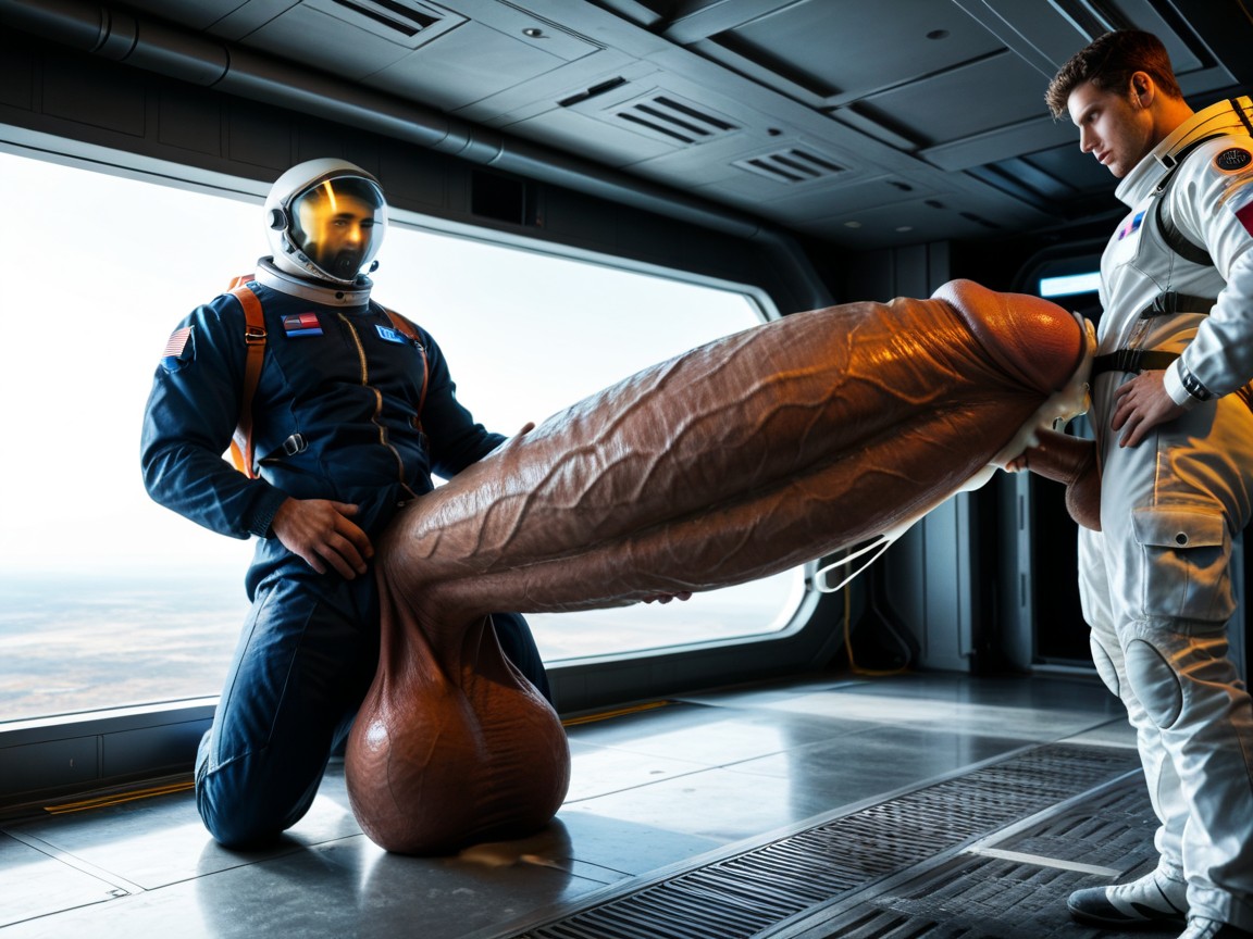 Penis Longer And Thicker Than Body, 極端下半身沉重, Fix Anatomy AI同性戀黃片
