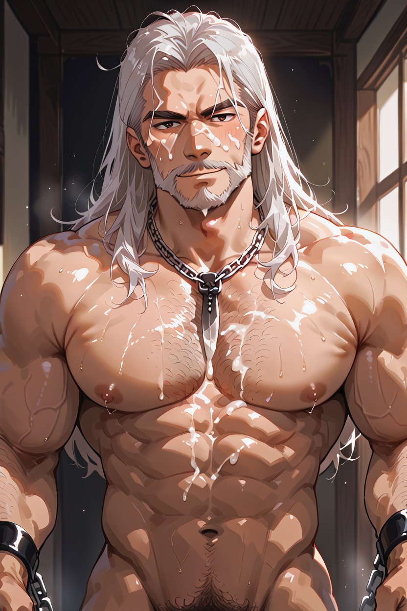 _on_face, S Japanese Anime Art Style, Cumshot AI同性戀黃片
