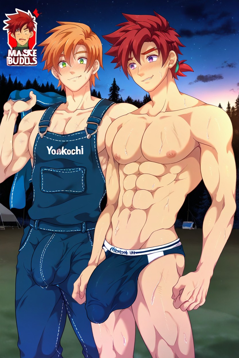 Men, 赤裸裸, Visible Outline AI同性戀黃片
