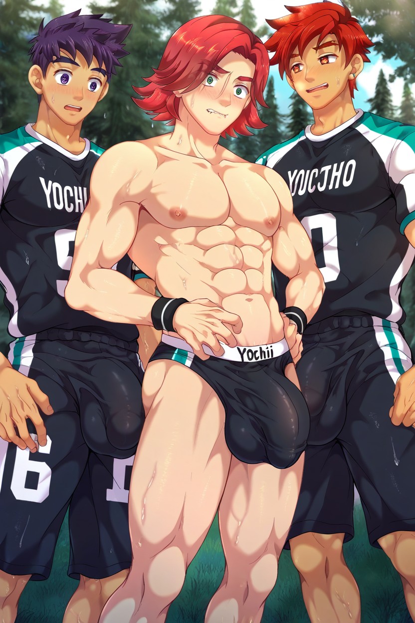 Derek Red Hair, Football Sportswear, K Porno gay IA