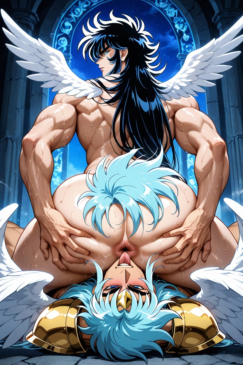 Expressionless, Black Hair, Hades Porno IA Gay