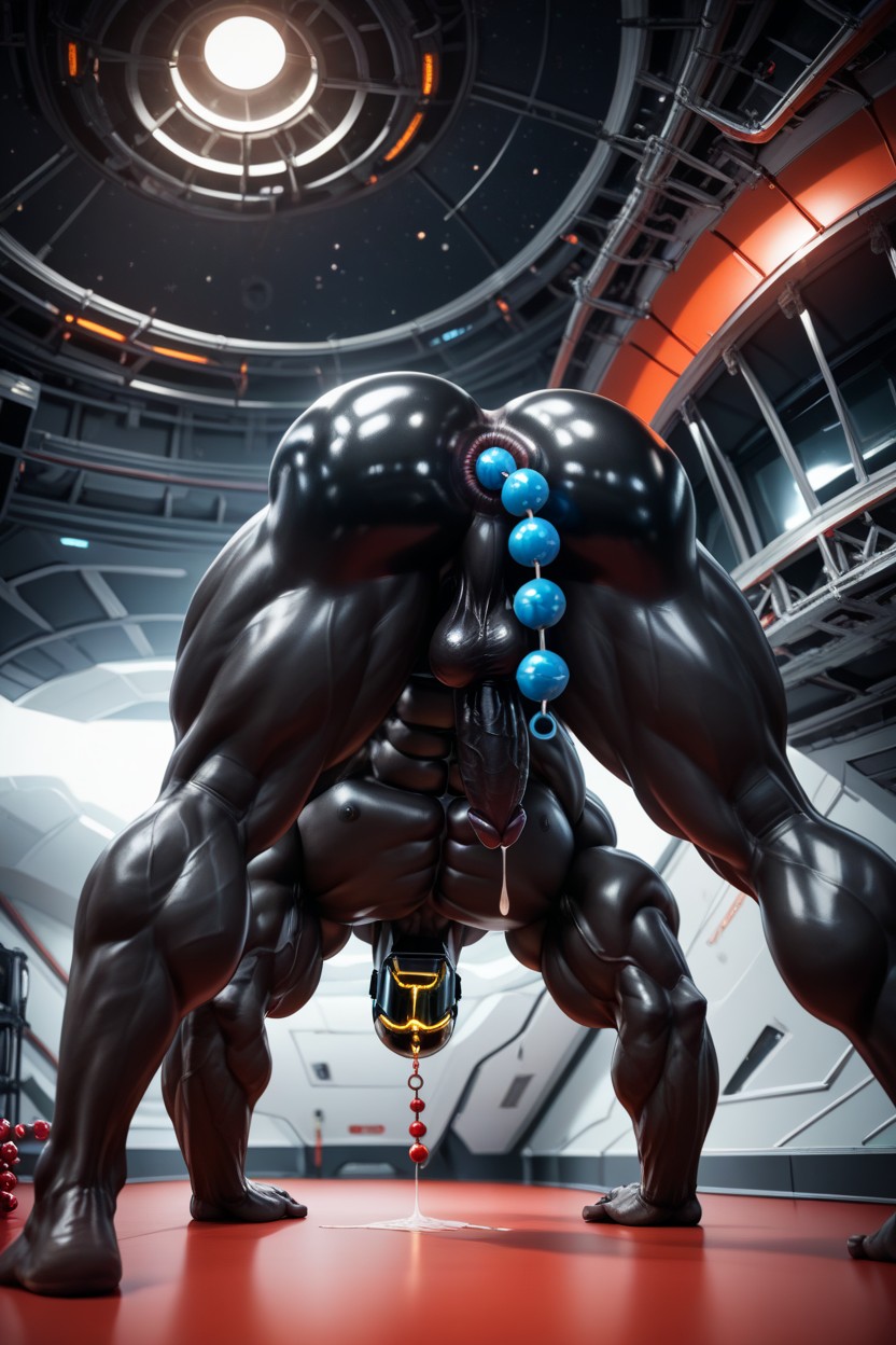 Rubber Ass, Muscular, Black Body AI同性戀黃片