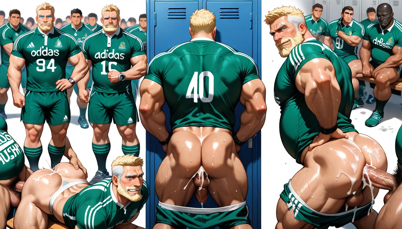 Uniform, Anal Penetration, Only Men AI Gay Porn