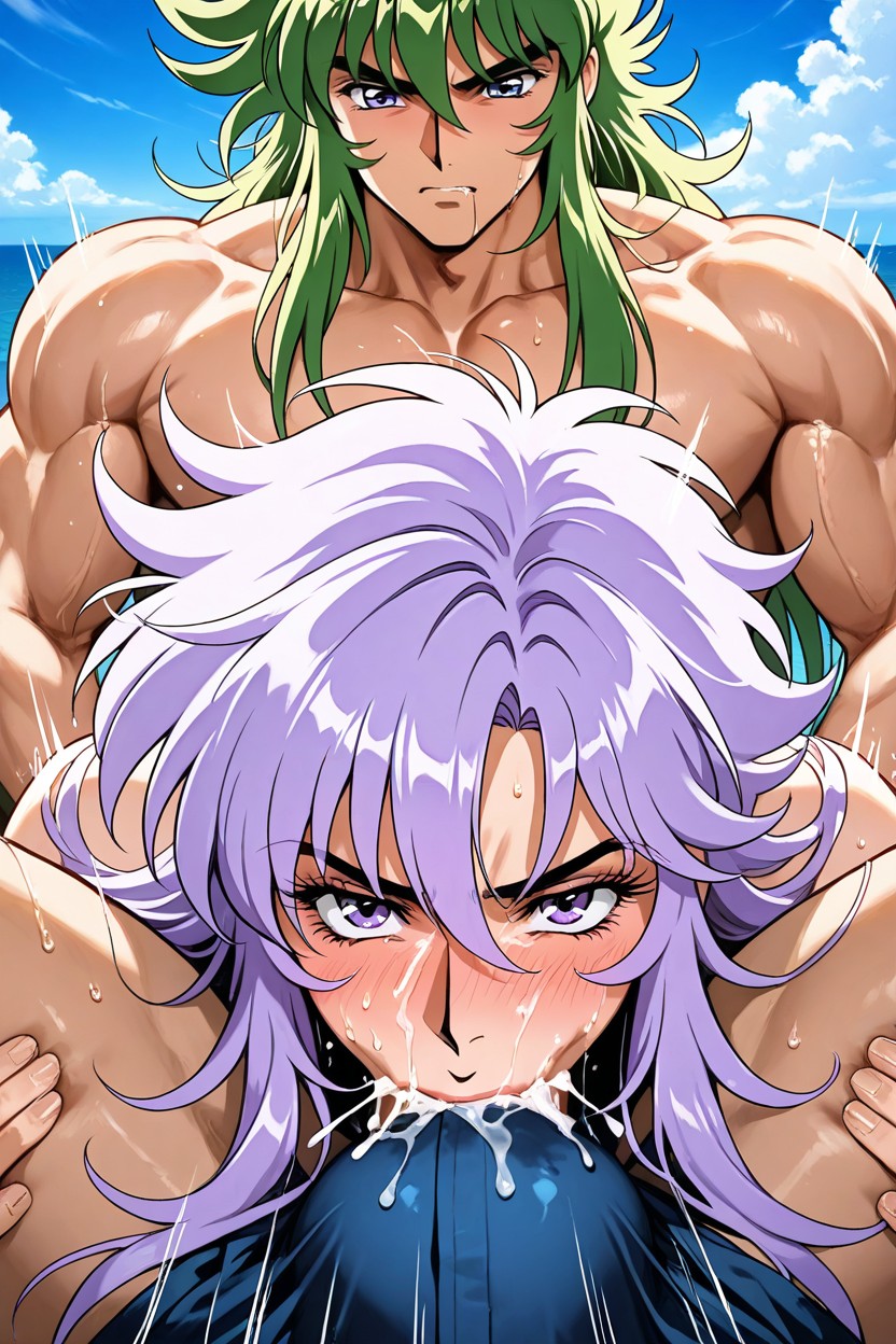 Knights Of The Zodiac, 男孩子气`, Messy Hair AI同性恋黄片