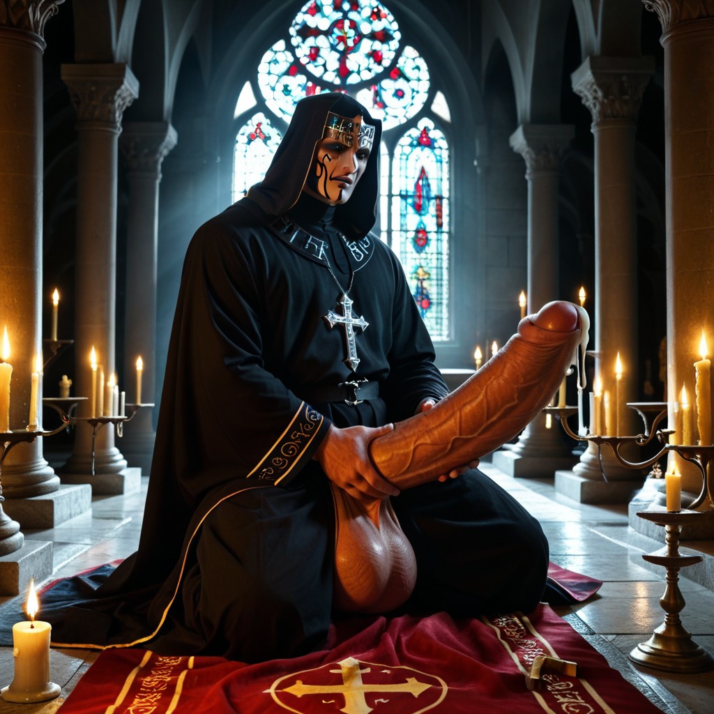 Mystical, Masterbating Hyper Dick Shooting Cum All Over, Cock Bigger Than Full Sized Person Porno gay IA