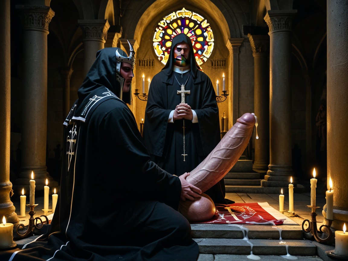 Candlelit, 18+, No More Than Two Dicks AI Gay Porn