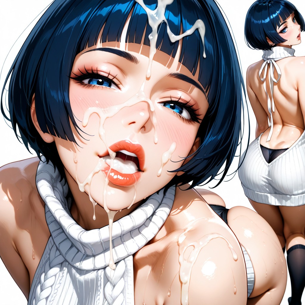 Looking At The Viewer, Sexy Lips, Zoom In Face AI Gay Porn