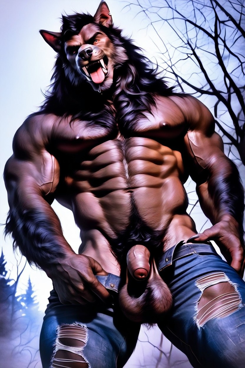 25+, Large Back Muscles, Furry Porno IA Gay