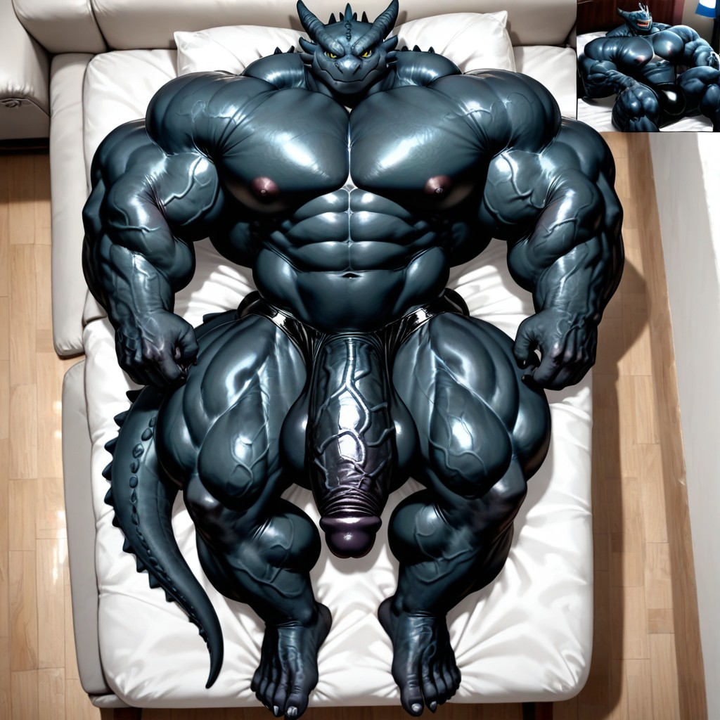 Gigantic Pecs, Gigantic Thighs, Gigantic Penis Porno IA gay