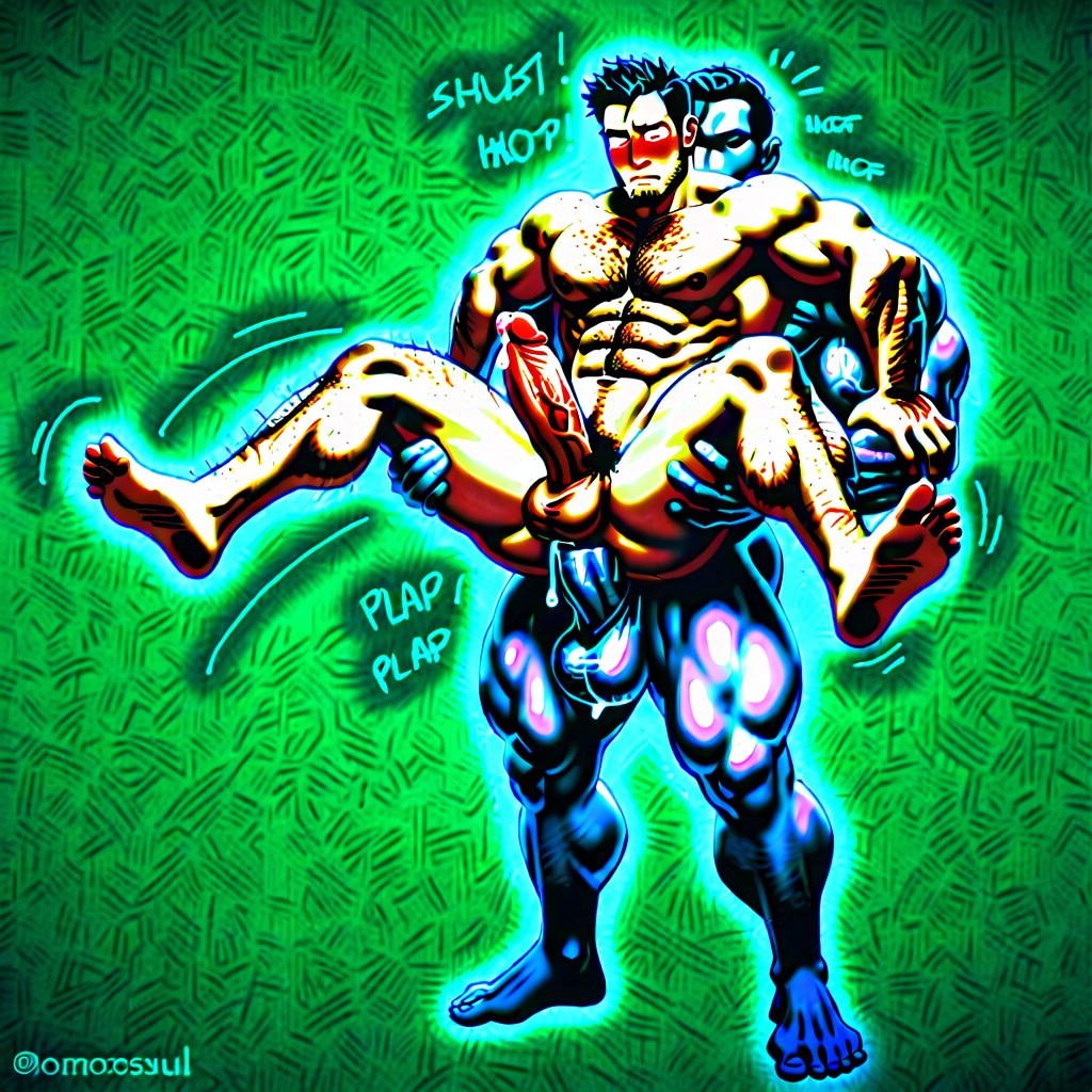 Precum, Anal Penetration, Gay Sex 게이 AI 야짤