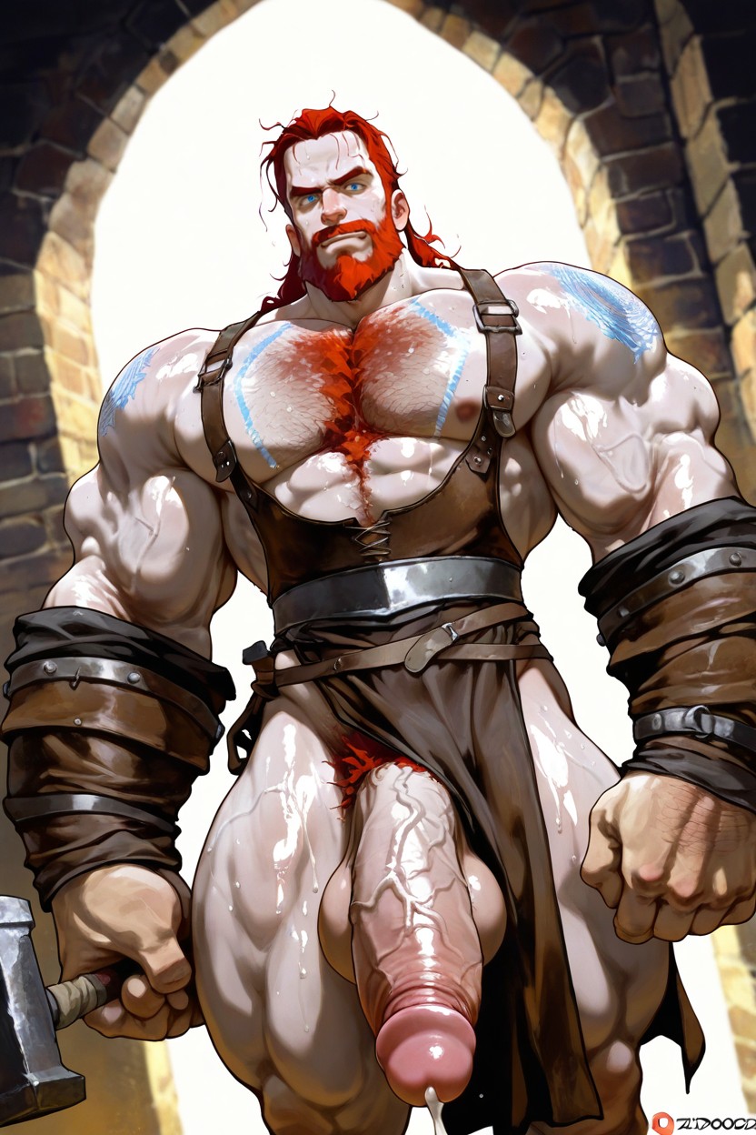 Cutesexyrobutts, Scary, Huge Thighs AI Gay Porn
