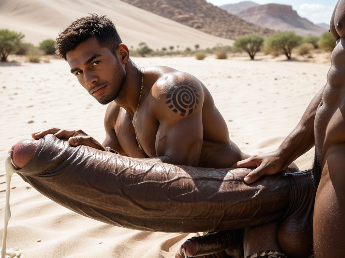 Cock Focus, Africana, Award-winning Photograph Porno gay IA