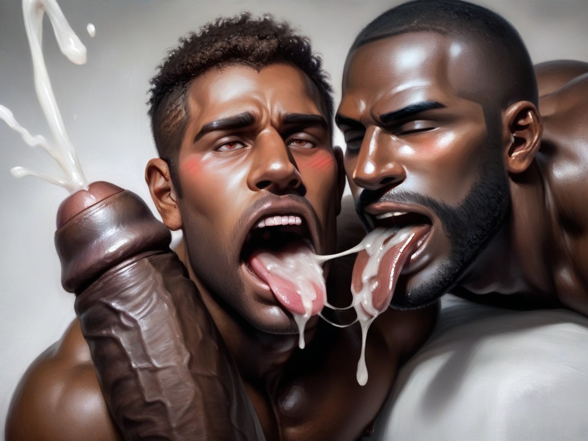 Shocked, No More Than Two Dicks, Beautiful Face AI Gay Porn
