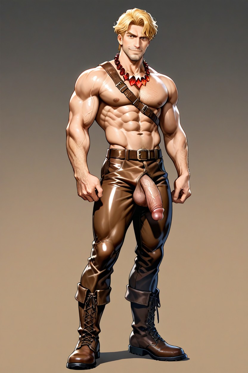 25+, Fit, Full Body AI Gay Porn