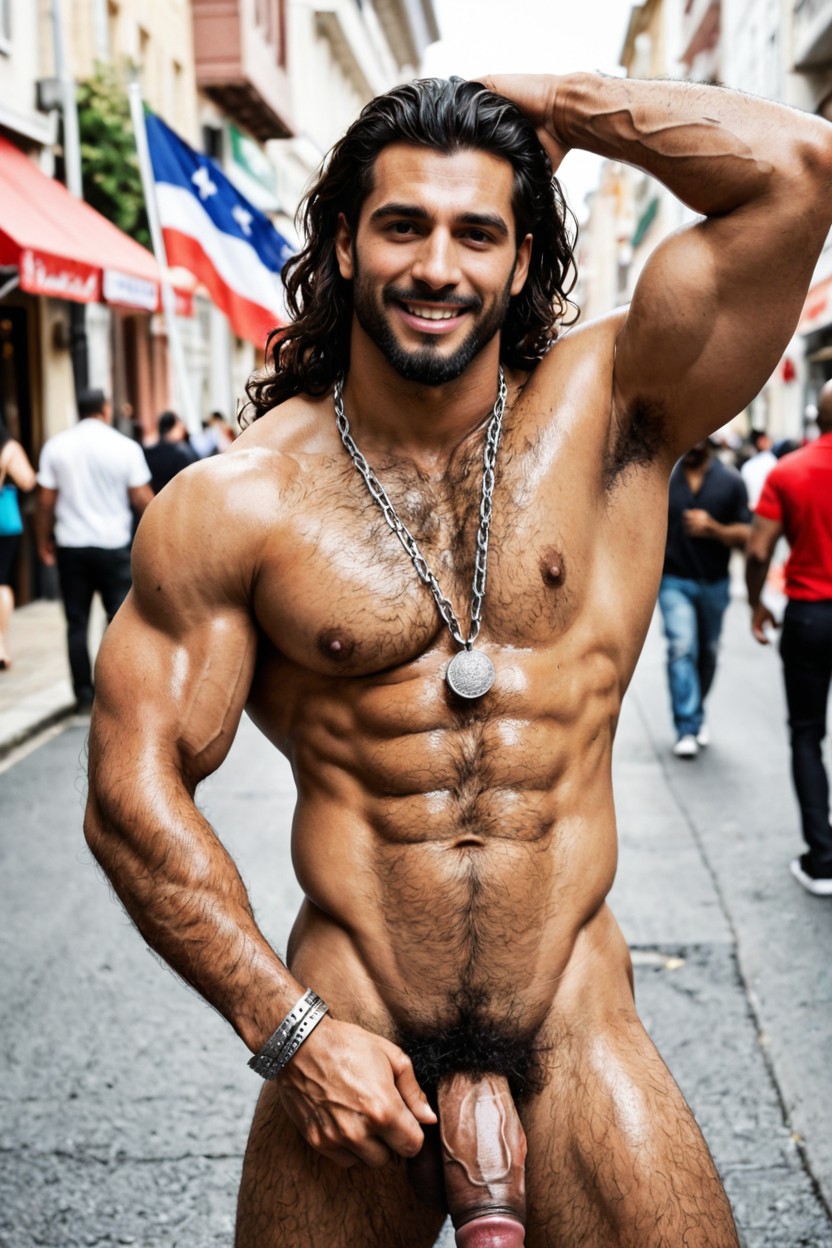 Hard On, Silver Chains On Neck, Cuming Porno gay IA