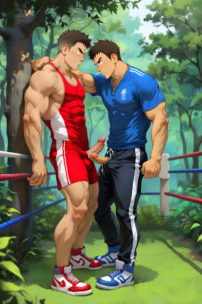 Strong Lines, Cum A Lot, Gay Sex AI Gay Porn