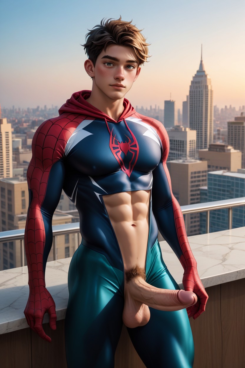 Cosplay, Elf Ears, Izuku AI Gay Porn