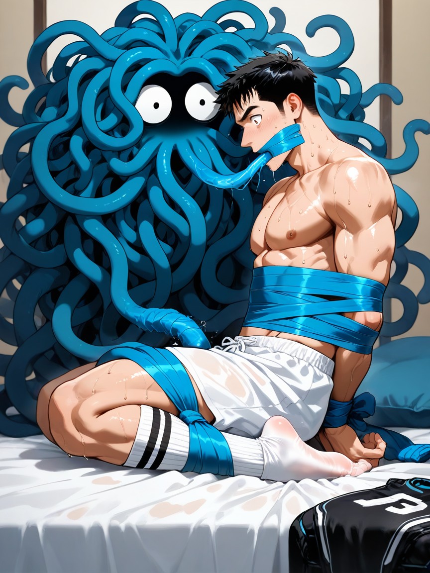 No Logo, Kneeling Over Tangrowth, V-line AI Gay Porn