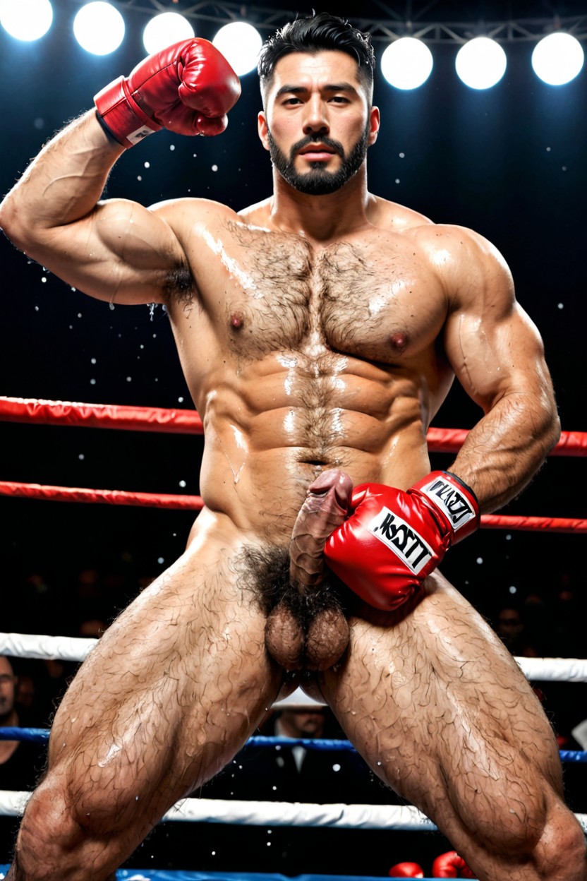 Extreme Bushy Hairy Armpits, Full Body, Uhd AI Gay Porn
