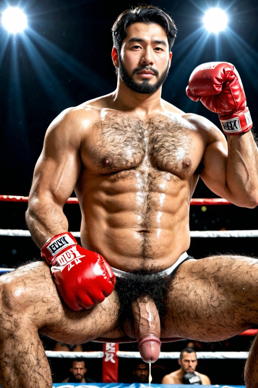 Extreme Bushy Hairy Armpits, Body Heat, Dense Chest Hair AI Gay Porn