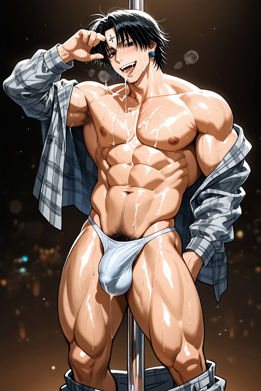 Solo, Alone, Ultra High Resolution AI Gay Porn