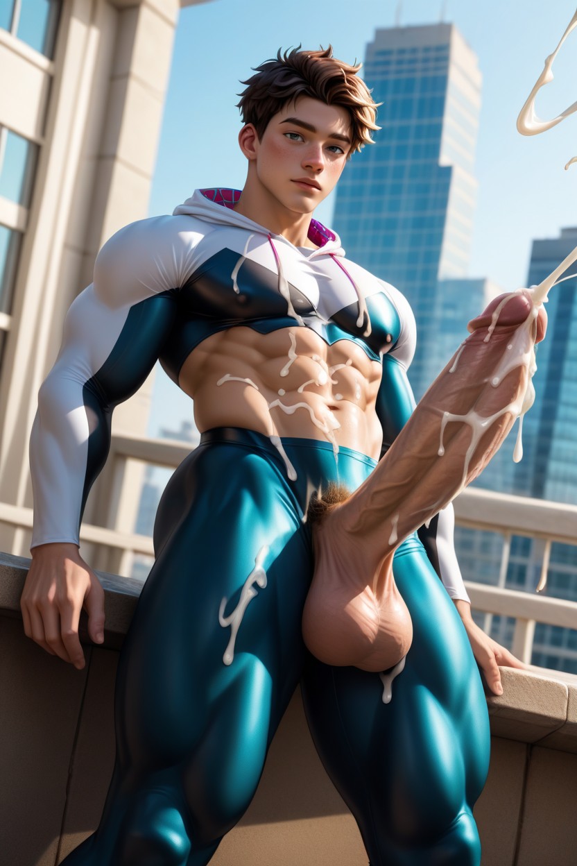 Excessive Cum, Cum Everywhere, Cum Everywhere AI Gay Porn