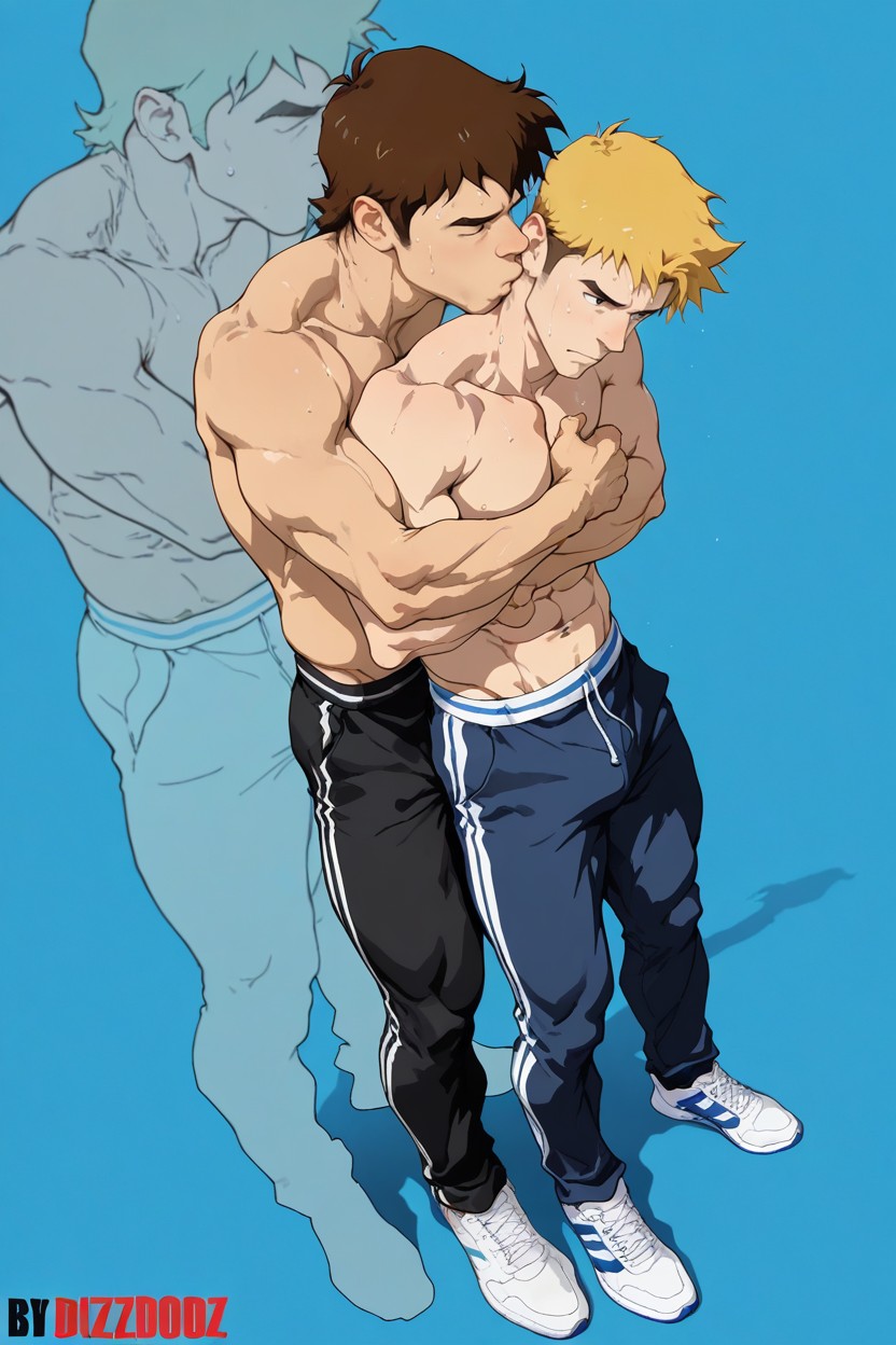 Fit, Brunette, Dutch Dynamic Angle AI Gay Porn