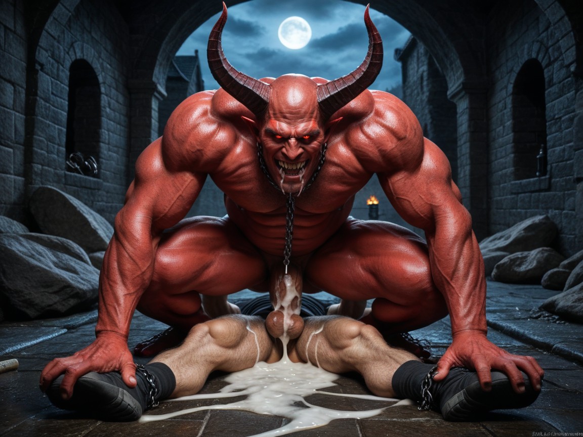 Wide Open Asshole, Sweaty Skin, Gaping Hole AI Gay Porn