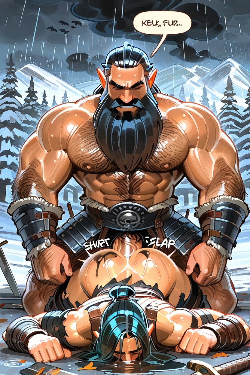 Wamudraws Artstyle, Only Men, Bandit Camp AI Gay Porn