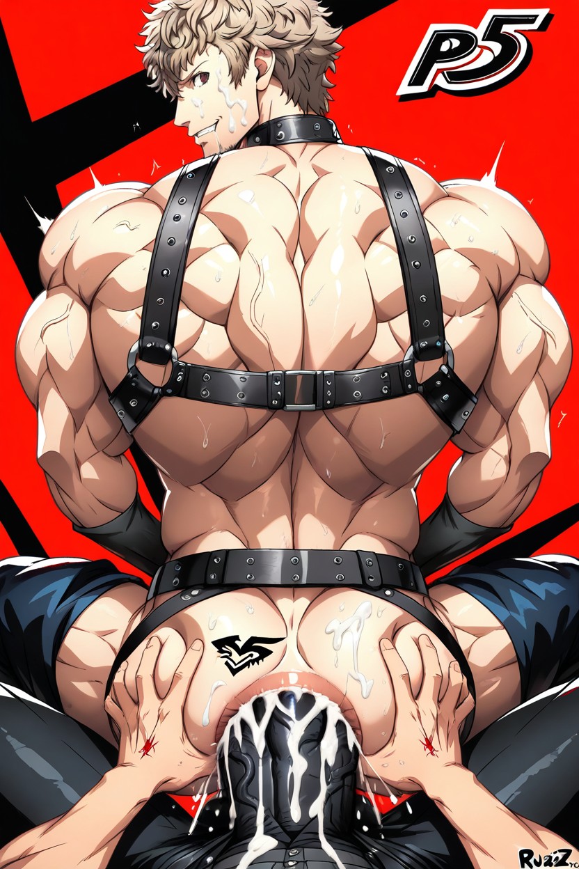 Whole Arms In Ass, Extreme Fisting Ass, Cumshot AI Gay Porn