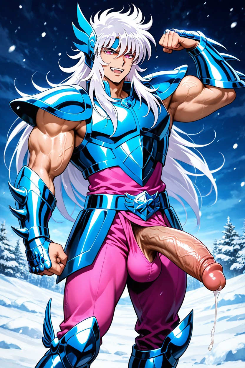 25+, Two Golden Metal Claws In Each Hand, Highest Quality AI Gay Porn
