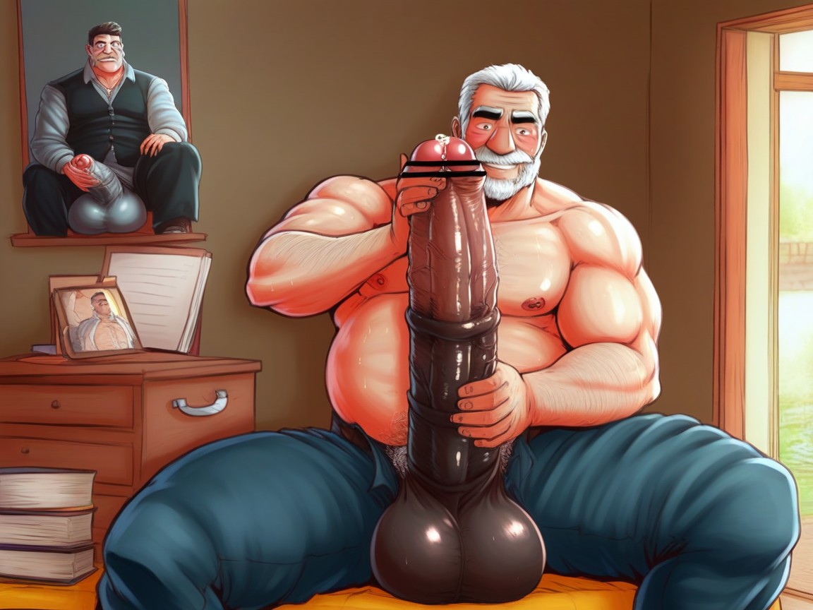 In Heat, Clean Lines, Horny AI Gay Porn
