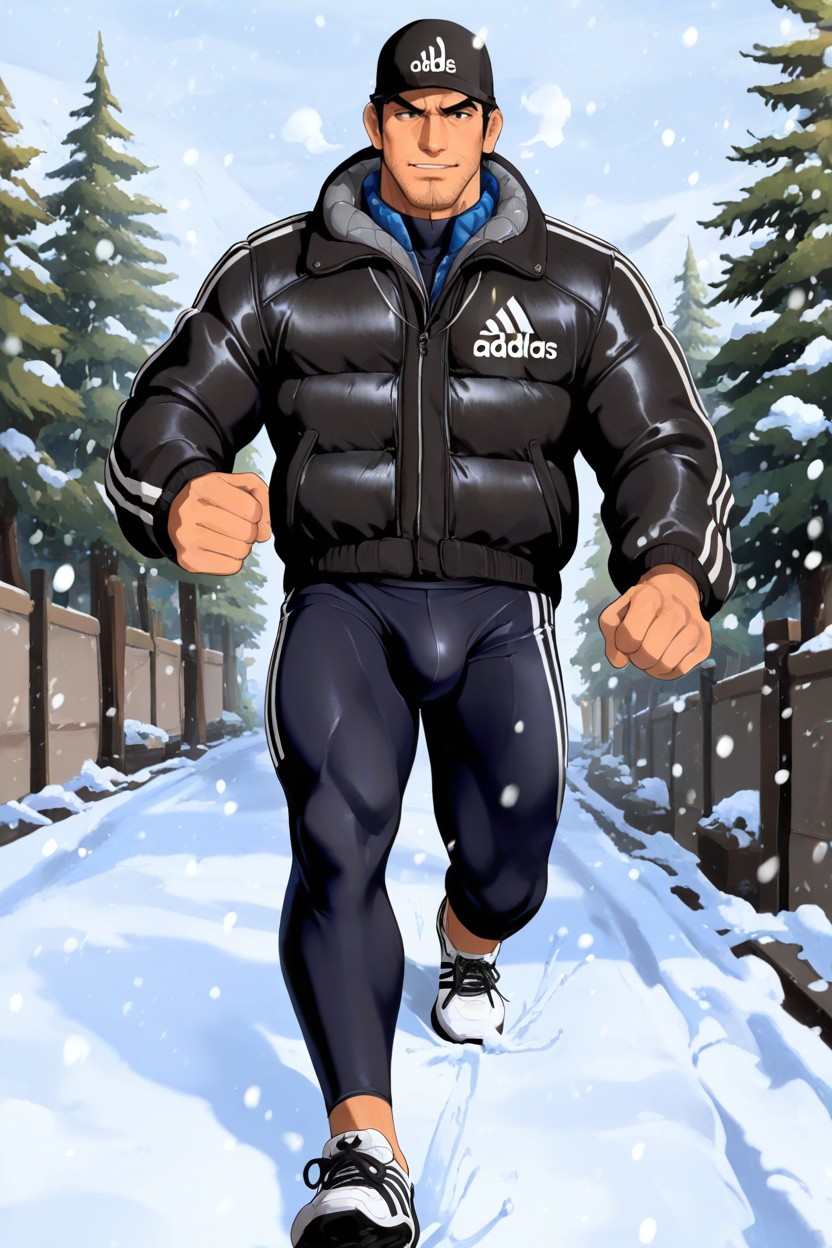 18+, Cap, Snowing AI Gay Porn