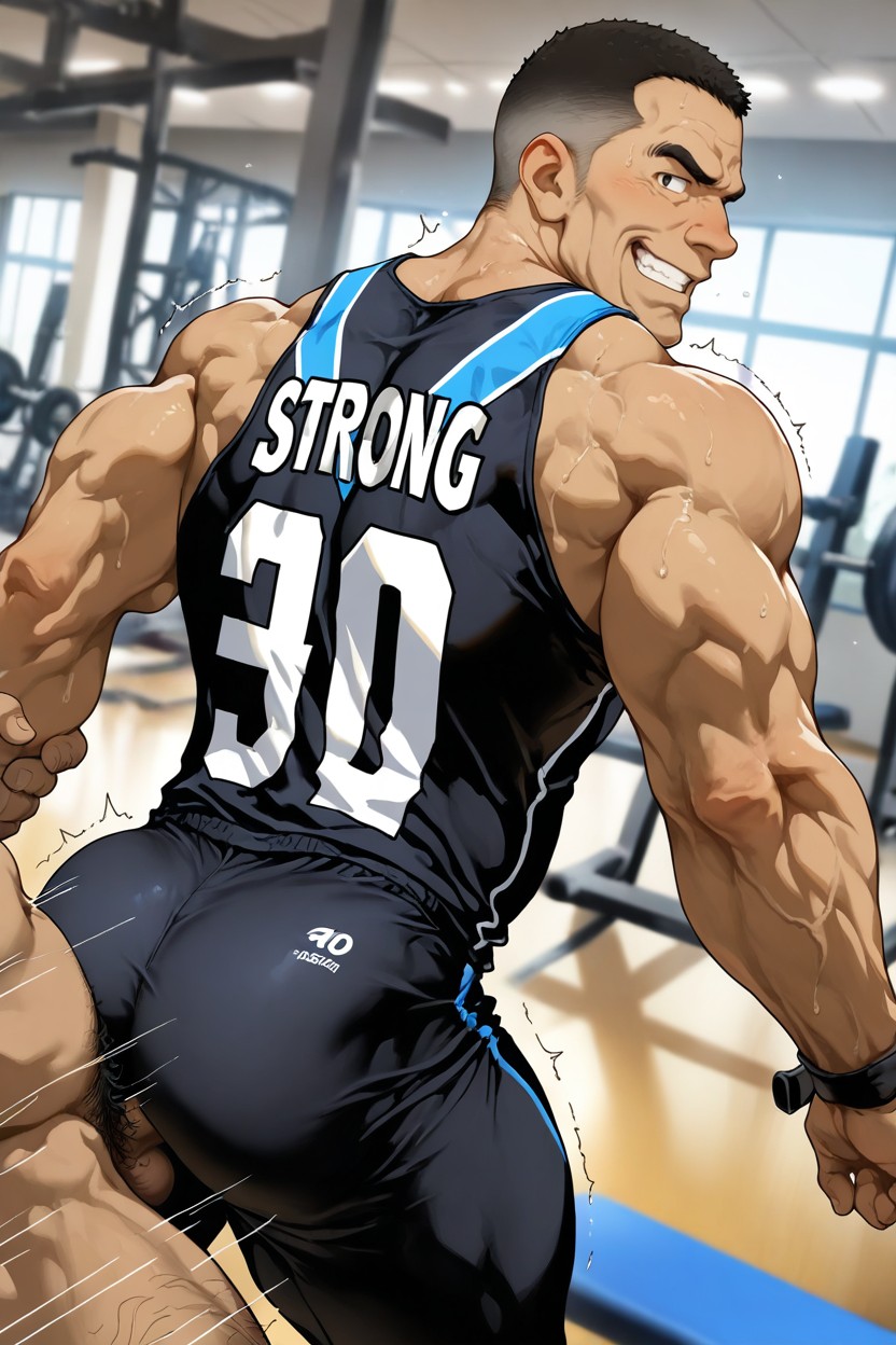 Arm Held Back, Interracial, 30+ ゲイAIポルノ
