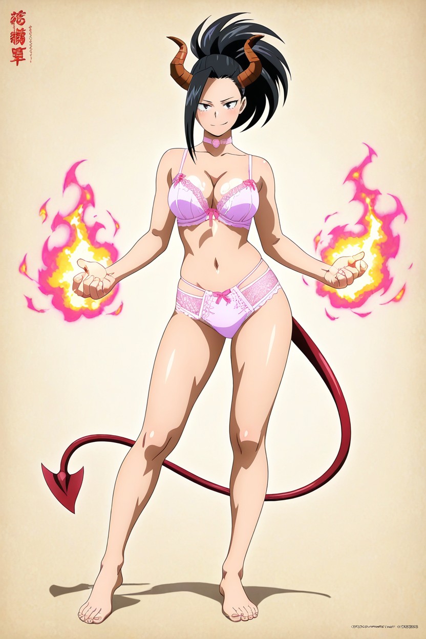 Anime Accurate, Confident Smirk, Semi-realistic Fantasy Style ゲイAIポルノ