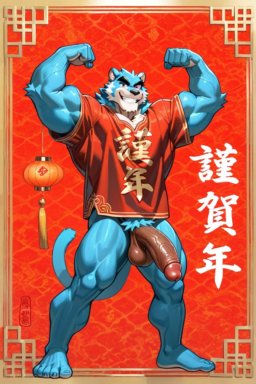 Furry, Mischievous Smile, Tuft AI Gay Porn