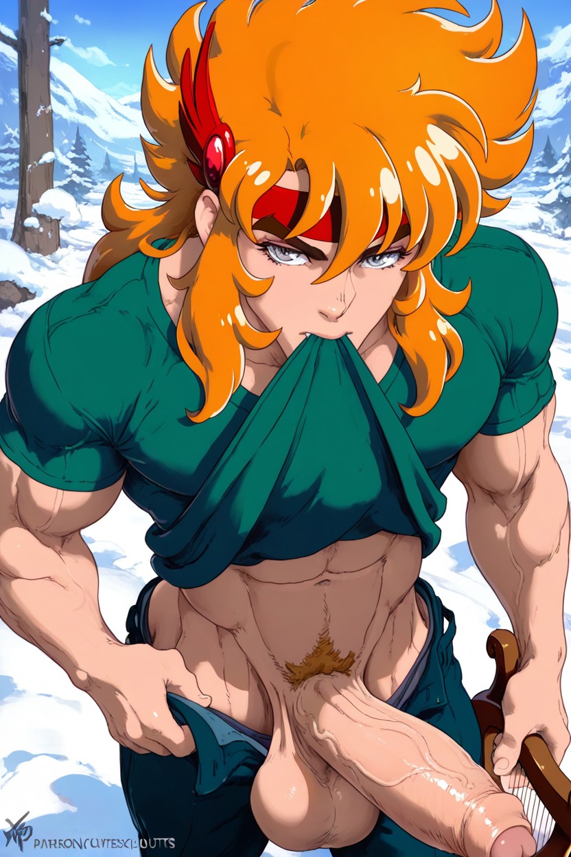 Thick Girthy Cock, Saint Seiya, Hard Cock ゲイAIポルノ