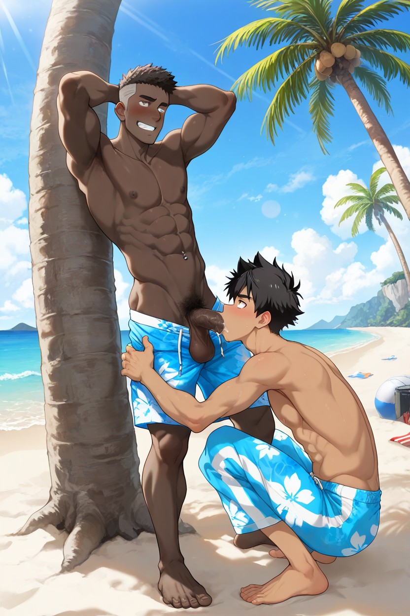 Medium, Horny, Dross Artstyle AI Gay Porn