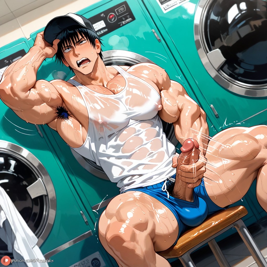 Huge Watch, Cap, Veiny Body AI同性戀黃片