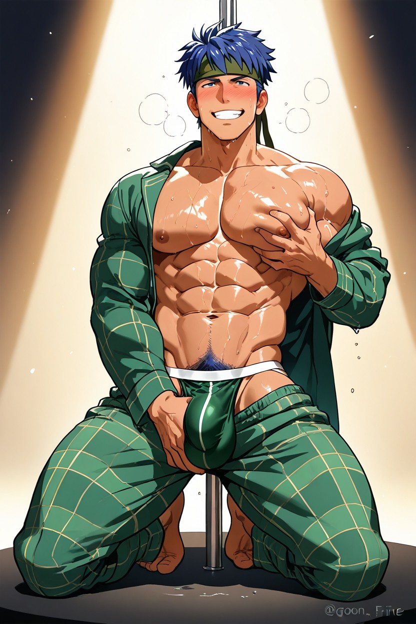 Gay Male, Looking At Viewer, Medium Balls AI同性戀黃片