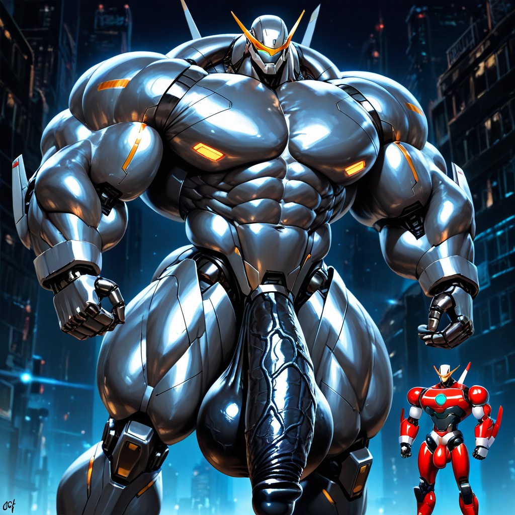 Robot, Hyper, Long Legs AI Gay Porn
