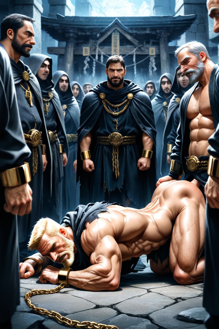 Scandinavian, Men, Different Perspective AI Gay Porn