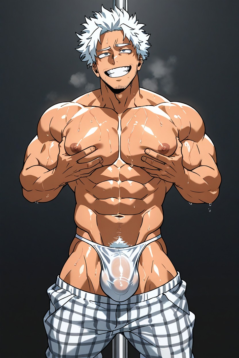 Bara, Dark Bar, Neón Scenary AI Gay Porn