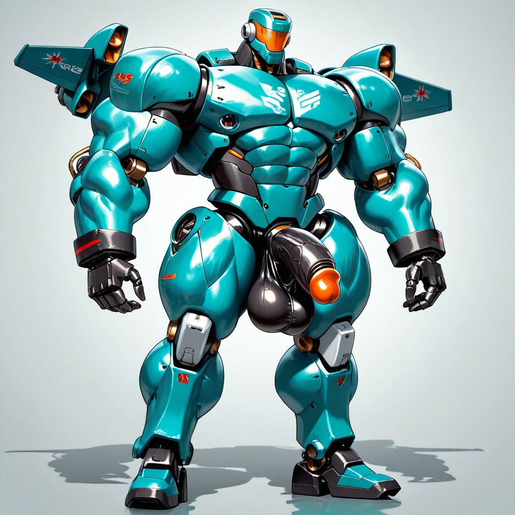 Black Balls, Living Machine, Robot Body Porno IA Gay